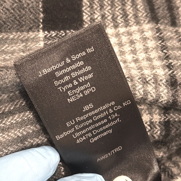 Barbour Deltan Plaid Button-Up Shirt - Picture 15 of 15